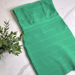 Forever 21 Green Bandage Dress 💚